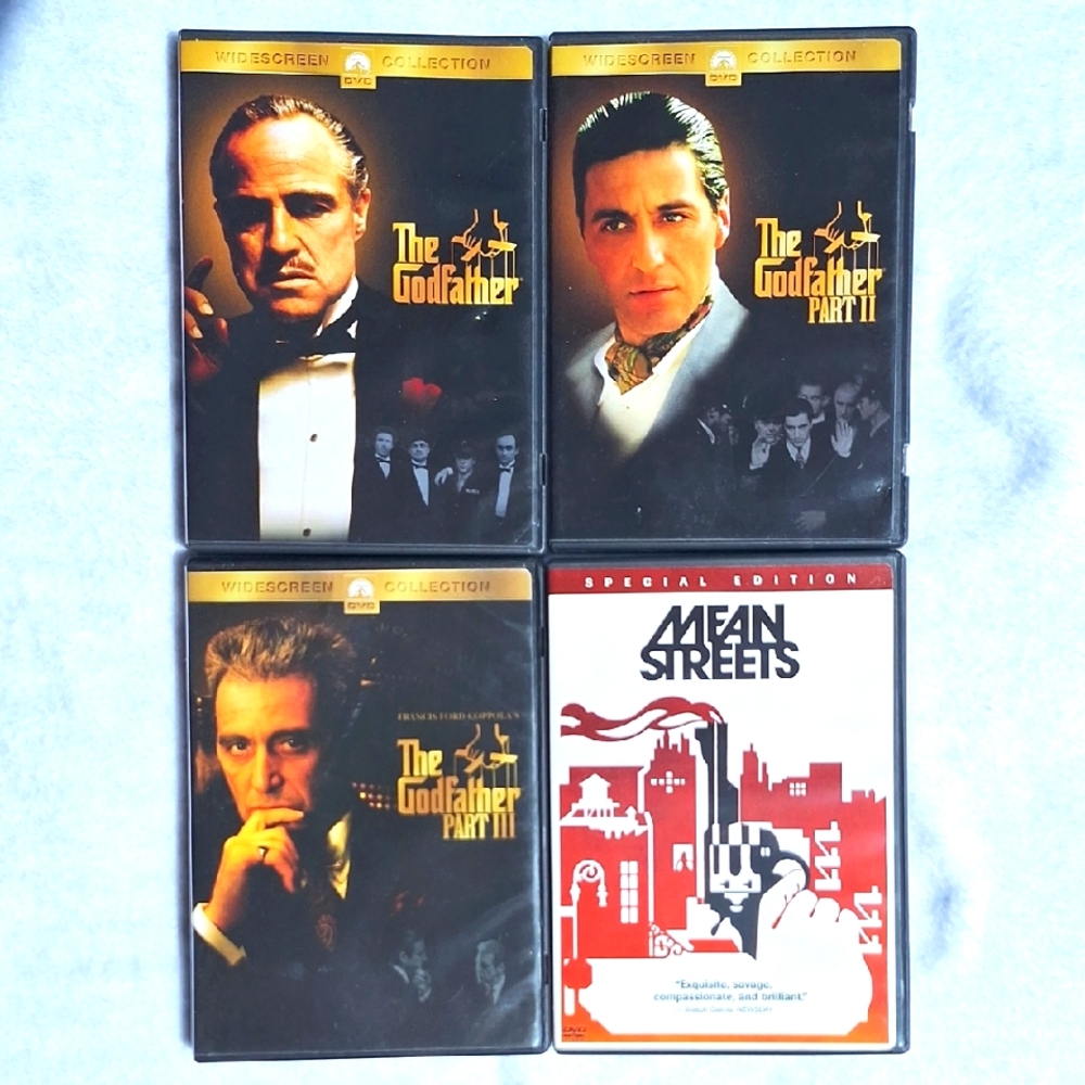 The Godfather Trilogy & Mean Streets DVD Collection